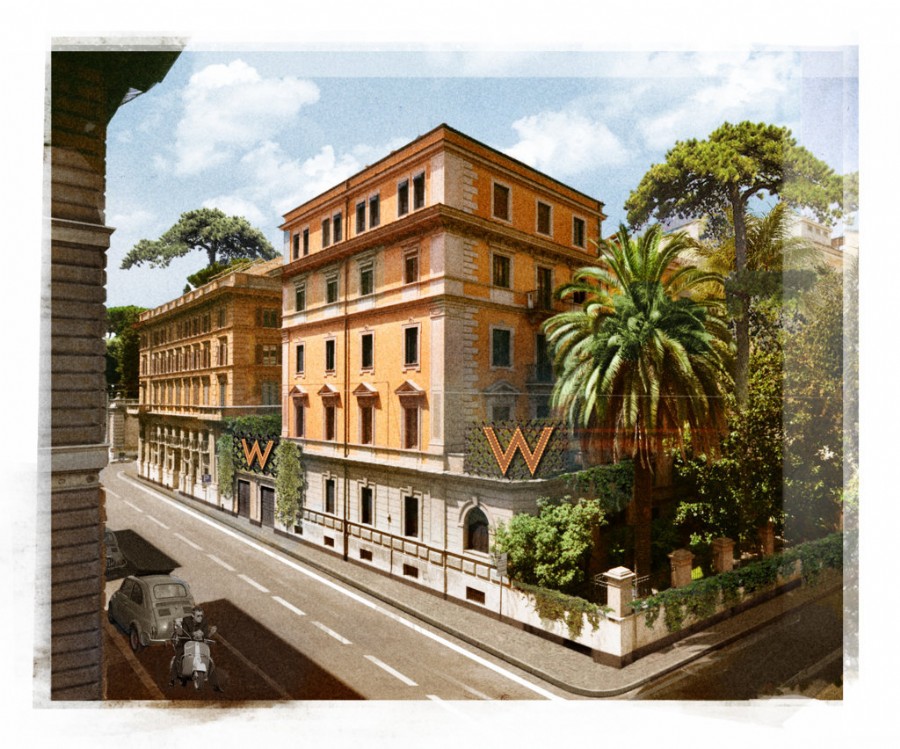 Apre a Roma il primo W Hotels all�insegna del design
